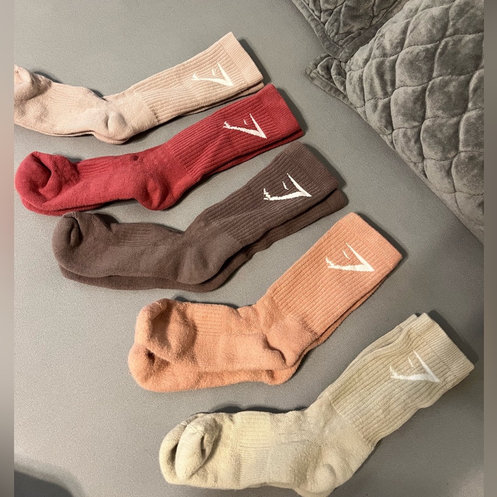 Gymshark socks for women size medium